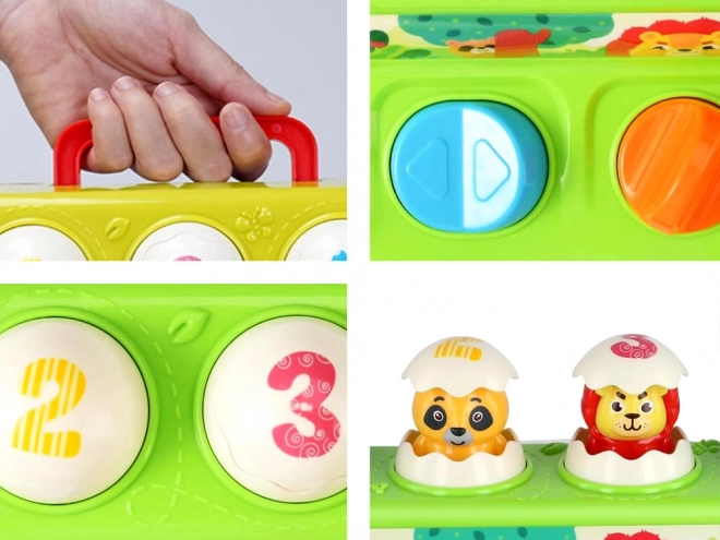 Pop-up Animal Interactive Toy