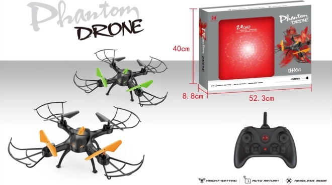 PHANTOM Drone with Altitude Hold and Auto Return