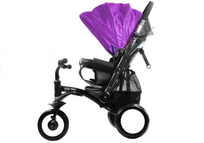 Purple Multifunctional Kids Tricycle