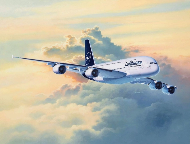 Plastic Model Airbus A380-800 Lufthansa New Livery