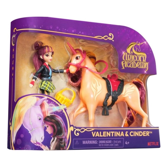 Unicorn Academy Figures Valentina and Cinder