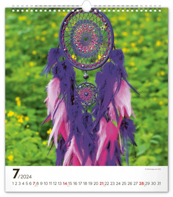 Wall Calendar Dreamcatcher 2024