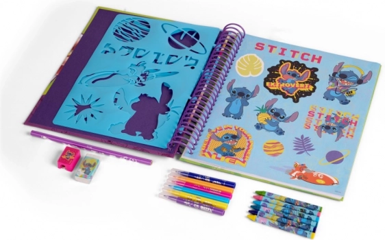 Libri da colorare e attività con Stitch