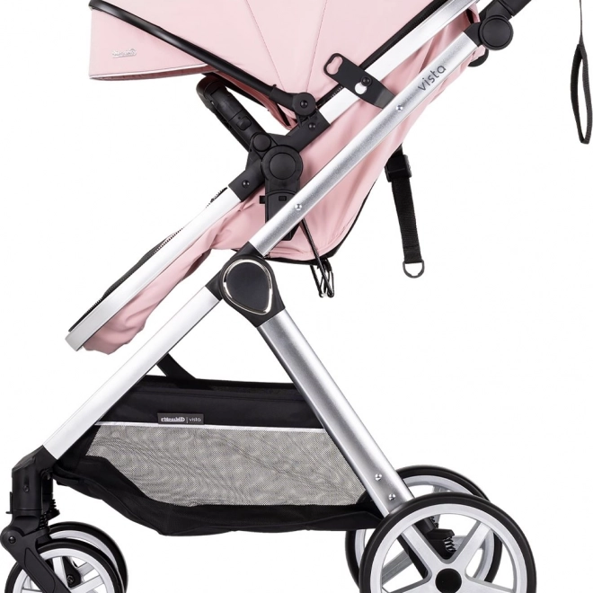 Chipolino Vista Stroller 2in1 Pink Marshmallow