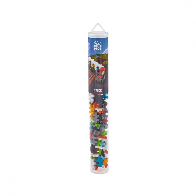 Camion Plus-Plus Set Creativo (100 pezzi) in Tubo