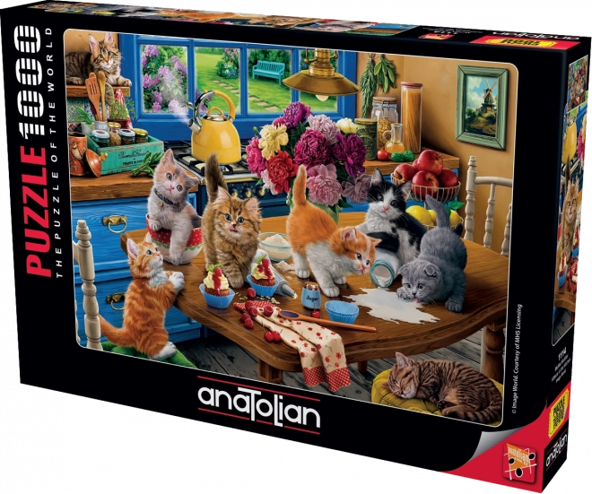 Kittens in the Kitchen Jigsaw Puzzle 1000 Pieces