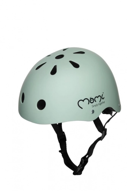 MoMi Mimi Matte Green Helmet