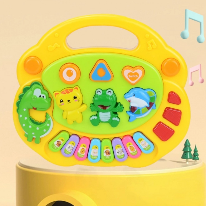 Jouets de Piano Interactifs pour Enfants avec Sons d'Animaux