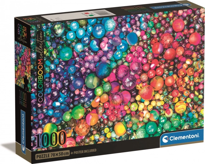 Clementoni Puzzle 1000 Pieces Compact Colorboom - Marble