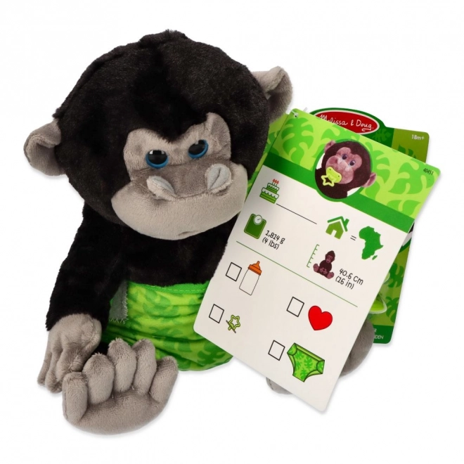 Gorilla Baby Plush Nursing Toy