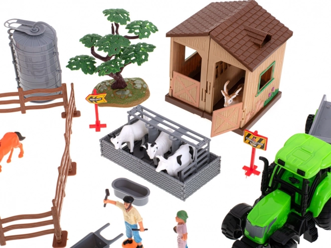 Farm with Animals and Machines - 49 Pieces