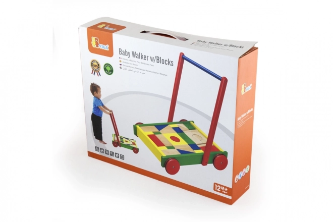 Wooden Walker with Blocks