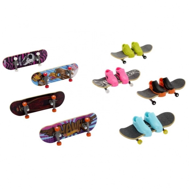 Hot Wheels Fingerboard Set with Skate Shoes