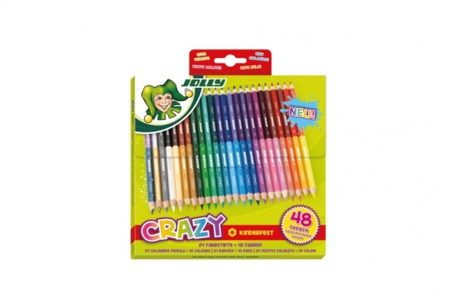 Crazy Double-Sided Colored Pencils