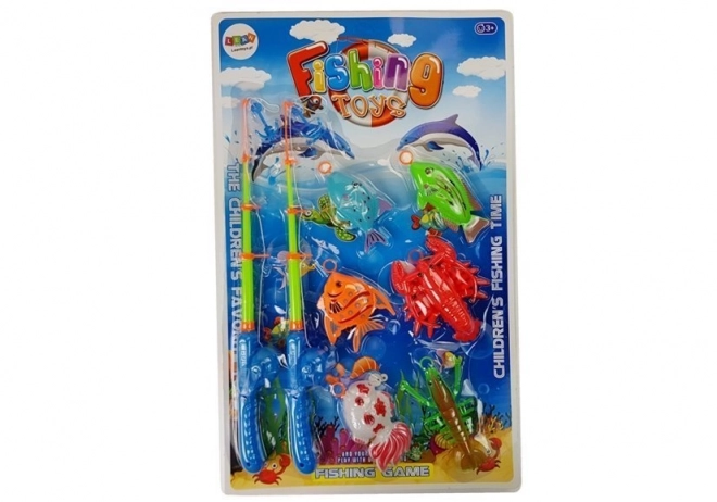 Fishing Game Set with Rods