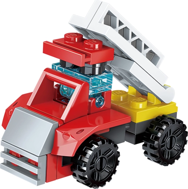 Brandweerauto met ladder 3-in-1