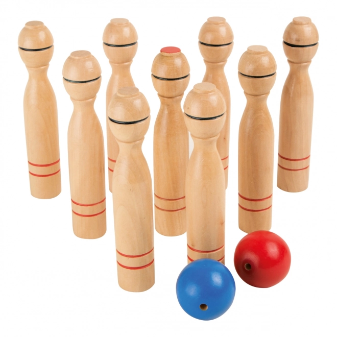 Small Foot Wooden Bowling Set