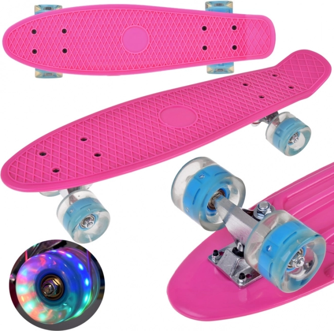 Planche à roulettes Fiszka avec roues LED