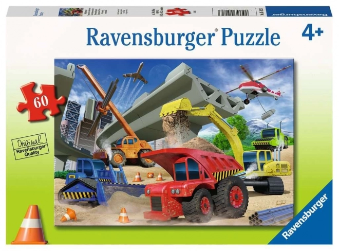 Ravensburger Construction Trucks Puzzle