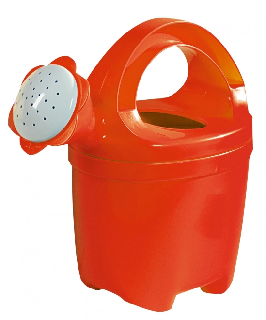 Androni Watering Can with Flower Design - Red