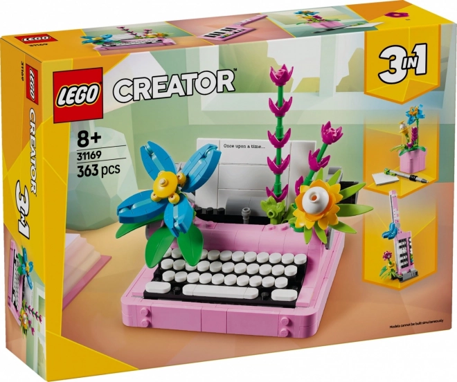 Lego Creator Flower Typewriter