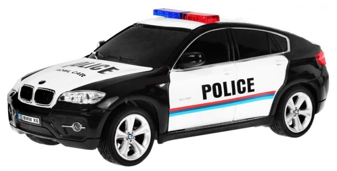 Remote Control BMW Police Car for Kids 8+ with Lights