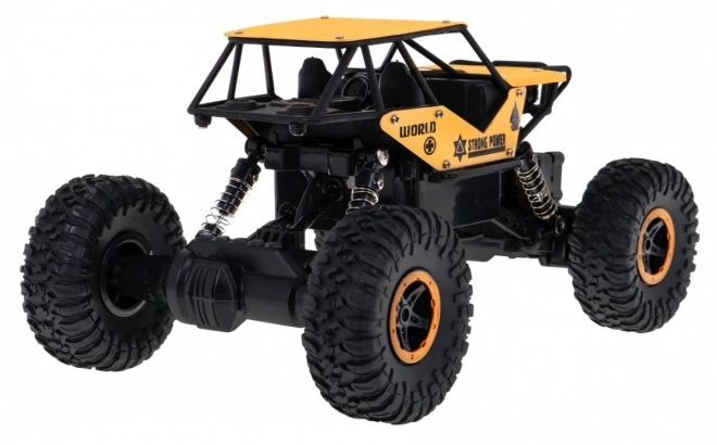 Remote Controlled Off-Road Crawler Monster for Kids 6+ Gold 1:18