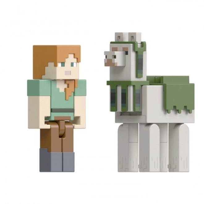 Minecraft Alex and Llama Figures Set