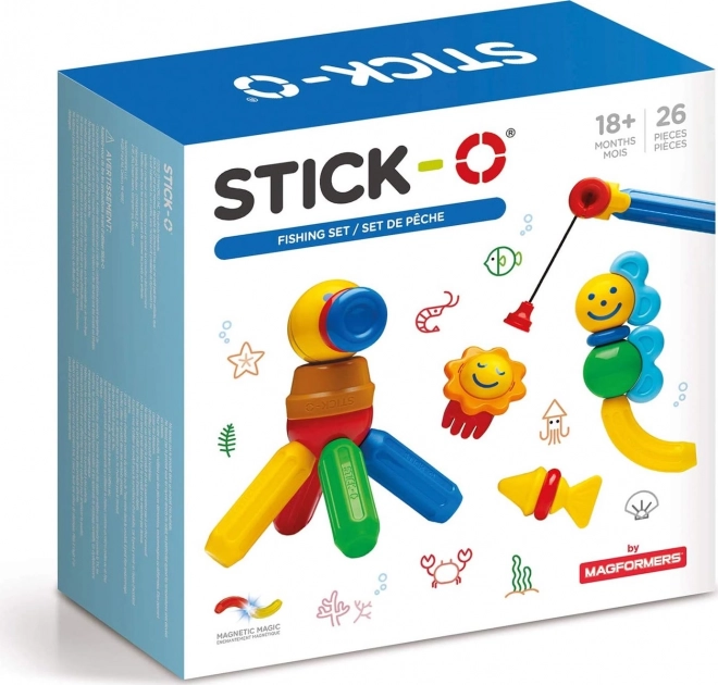 Magformers Stick-0 Fishing Set