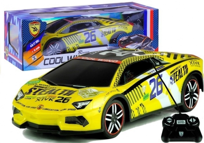 Remote Control Sport Car Yellow