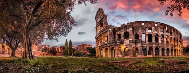 Ravensburger 1000 Piece Puzzle - Coliseum at Dusk Panorama