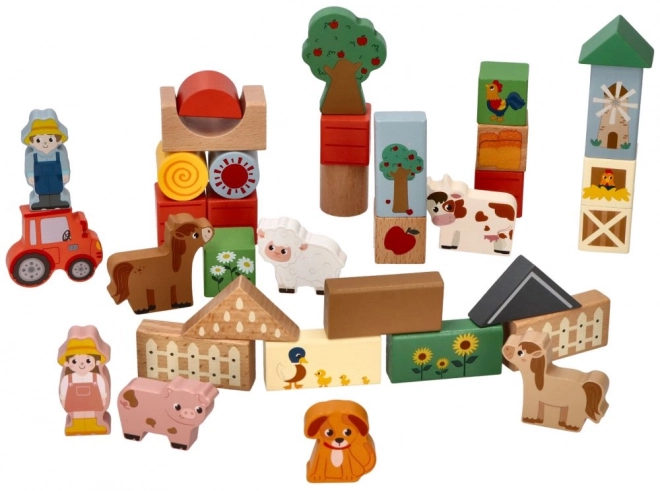 Wooden Adventure Farm Blocks