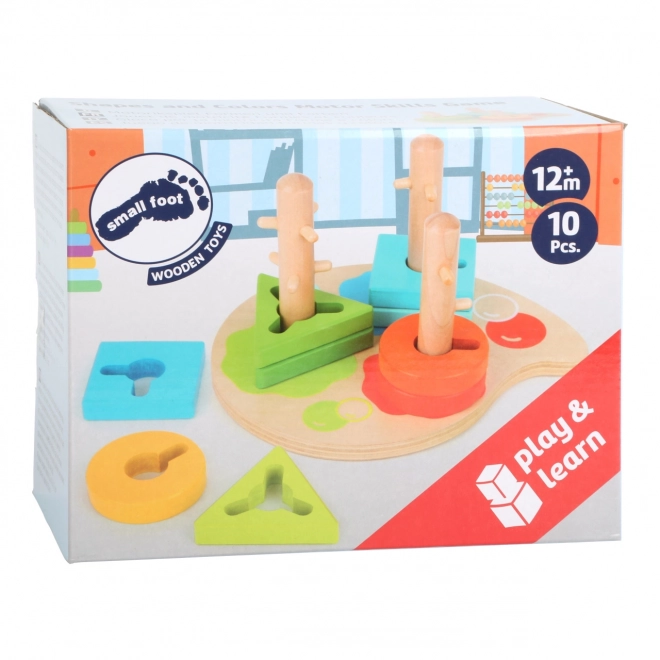 Small Foot Wooden Color and Shape Game