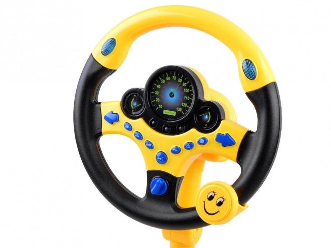 Interactive Steering Wheel Set With Sounds