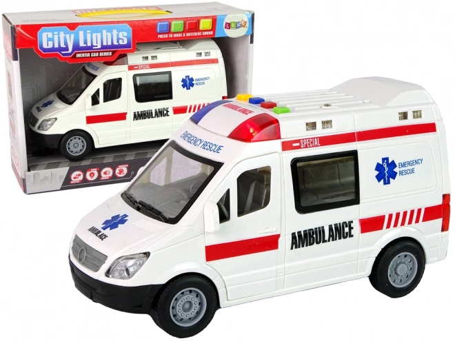 Ambulance Toy with Lights and Sounds