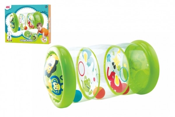 Inflatable Baby Educational Roller with Balls