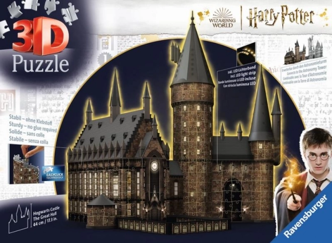 Hogwarts Castle Great Hall Night Edition Puzzle