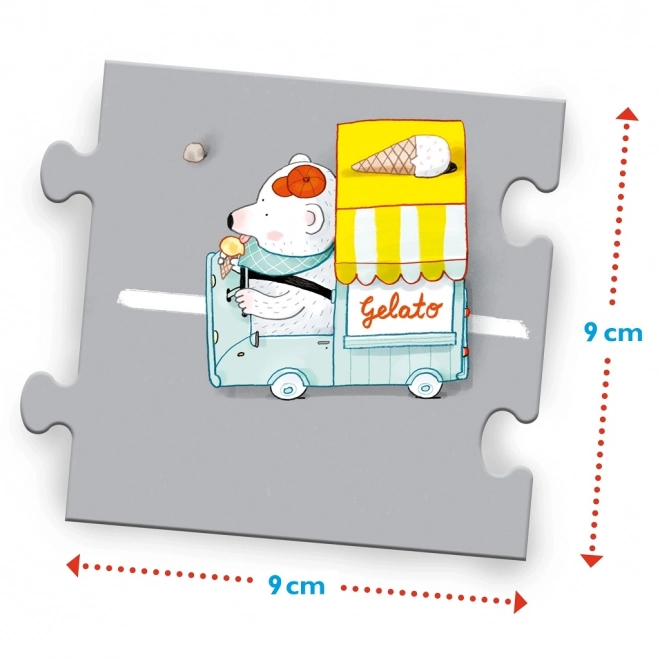 Puzzle Strada della Magellan