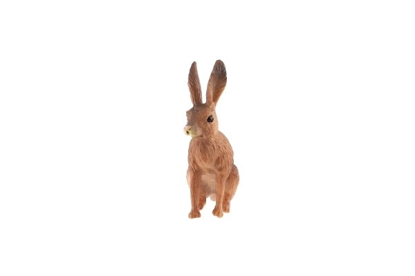 Field Hare Plastic Figurine 6cm