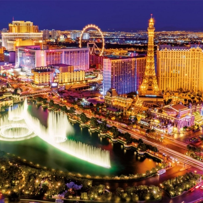 Panorama iconique de Las Vegas