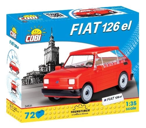 Youngtimer Collection Fiat 126p Elegant Building Blocks