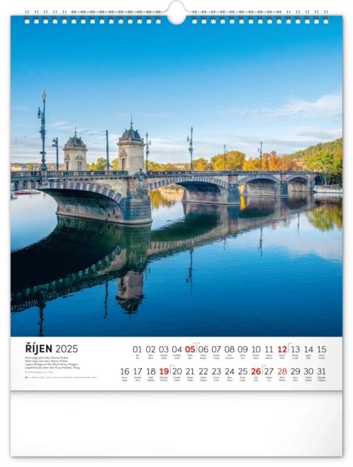 Wall Calendar Water Kingdom 2025