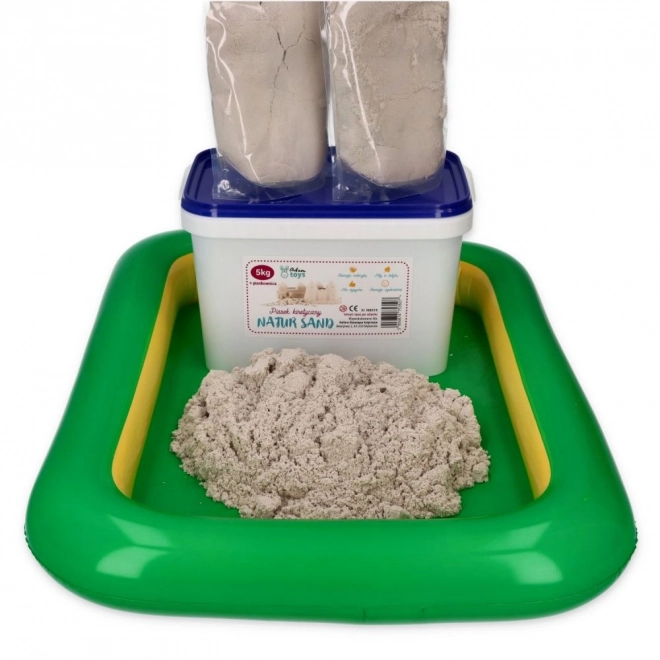 Kinetic Sand with Sandbox - 5 kg