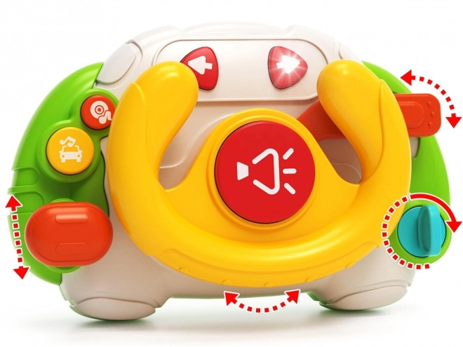 Interactive Sensory Steering Wheel Toy for Kids