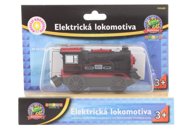 Electric Black Locomotive