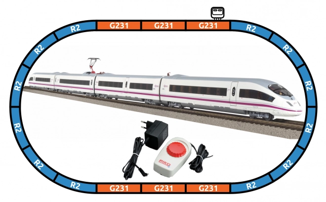 Štartovacia sada osobného vlaku Velaro E ICE 3 AVE RENFE