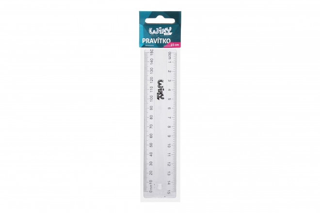 Transparent Ruler 15 cm