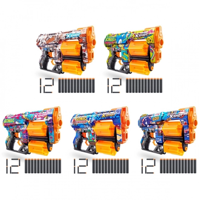 x-shot blaster skins dread sonic the hedgehog