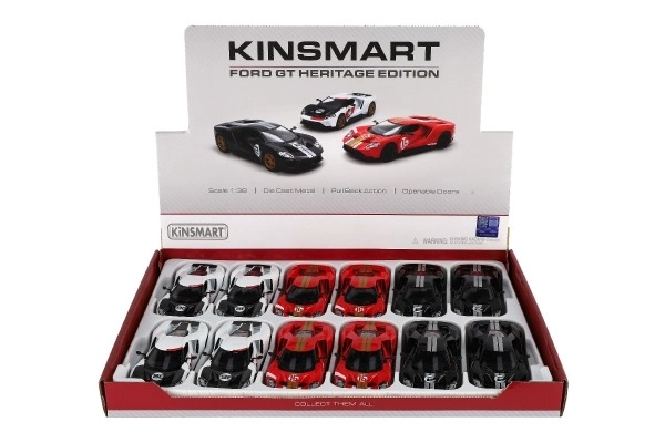 Ford Gt Metal Car Model 1:38