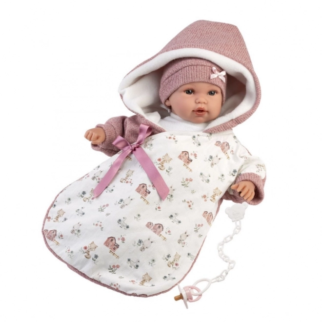 Realistic Baby Doll with Sounds - Soft Body 36 cm